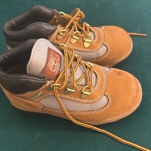 Fairly worn timberlands